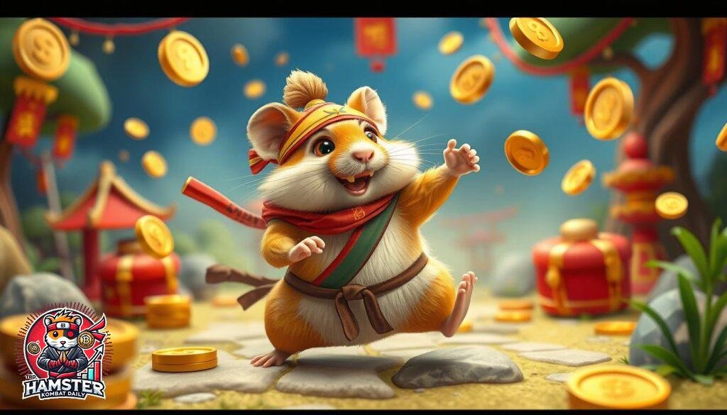 Hamster Kombat tap-to-earn gameplay